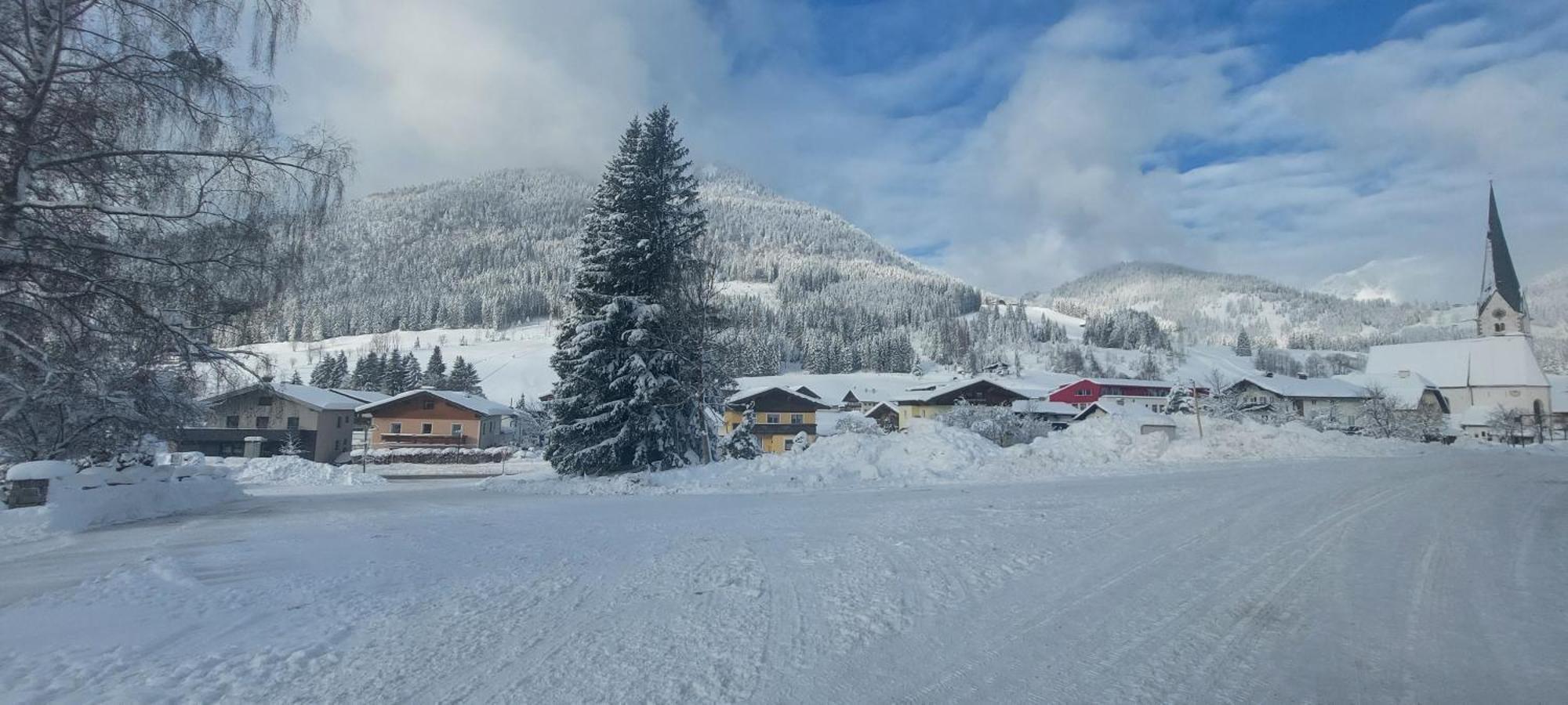 Appartements Haus Bergland Sankt Martin am Tennengebirge Bagian luar foto